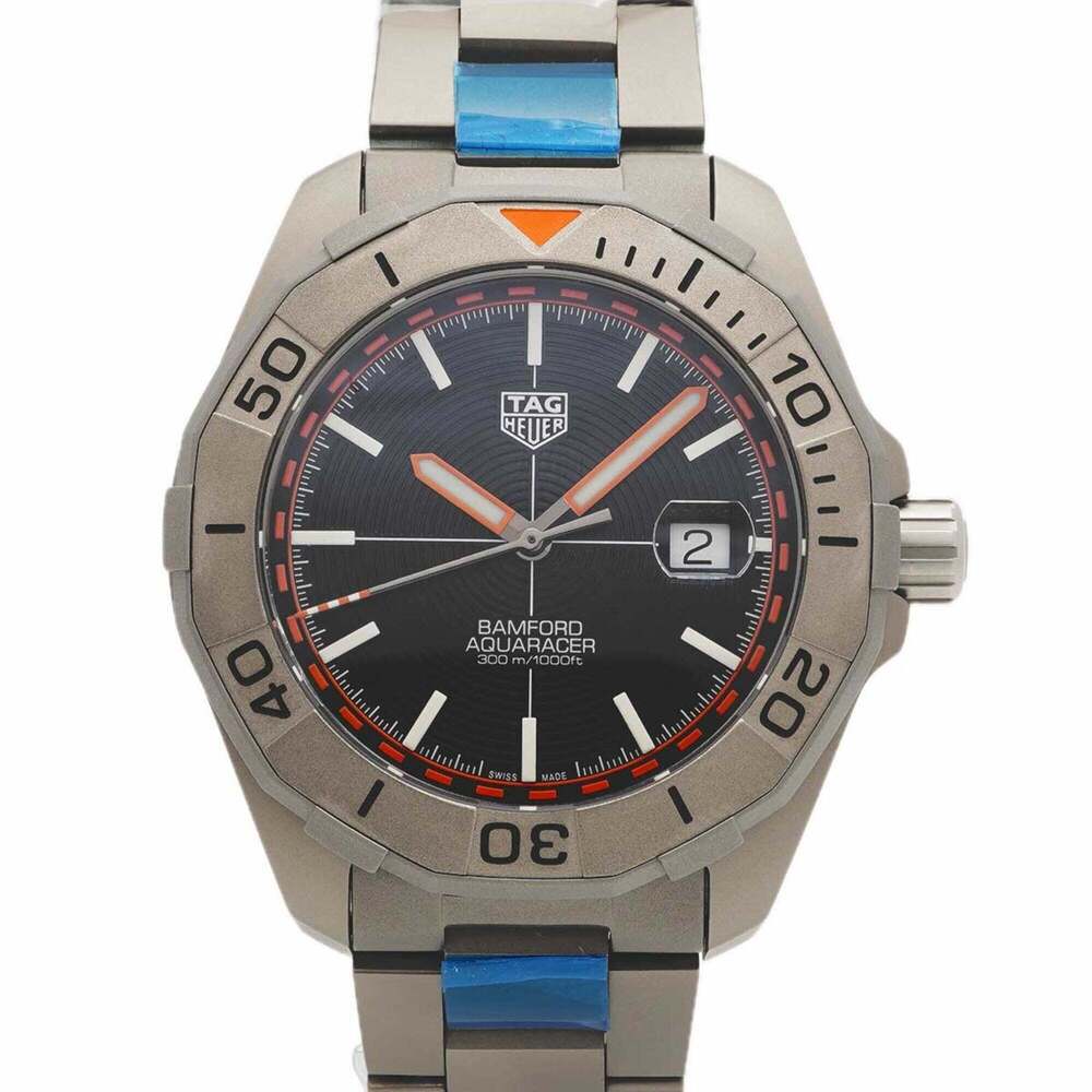 TAG Heuer Aquaracer Vanford Limited Edition WAY208F Black Dial Men's Watch